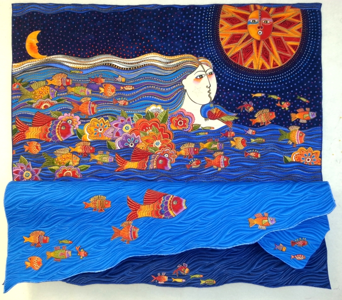 Sea Spirits, 2014, 38'' x 39''